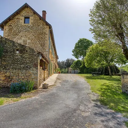 Paisible Proche Sarlat Avec Animaux Et Jardin - Fr-1-616-295 * Carlux