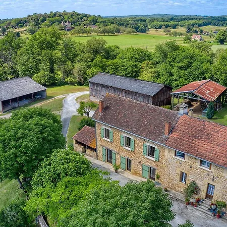 Paisible Proche Sarlat Avec Animaux Et Jardin - Fr-1-616-295 Дом отдыха