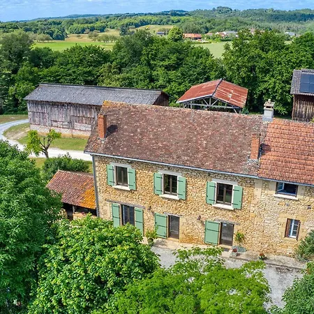 Дом отдыха Paisible Proche Sarlat Avec Animaux Et Jardin - Fr-1-616-295 Carlux